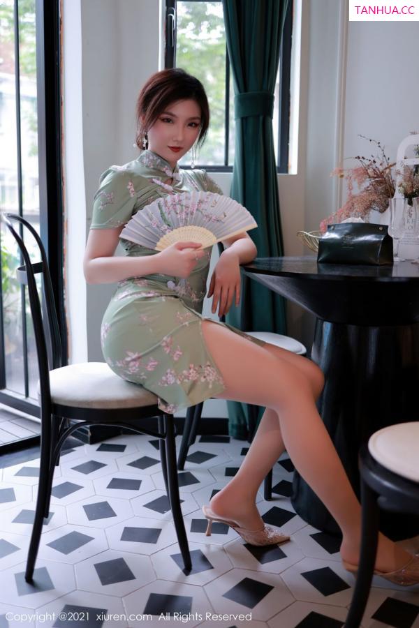 刘艾琳  轻熟模特刘艾琳 古典韵味的旗袍第2张图片